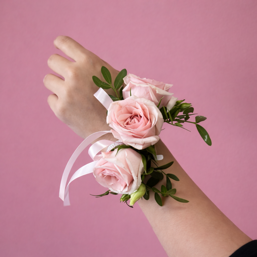 Women's Pink Corsage