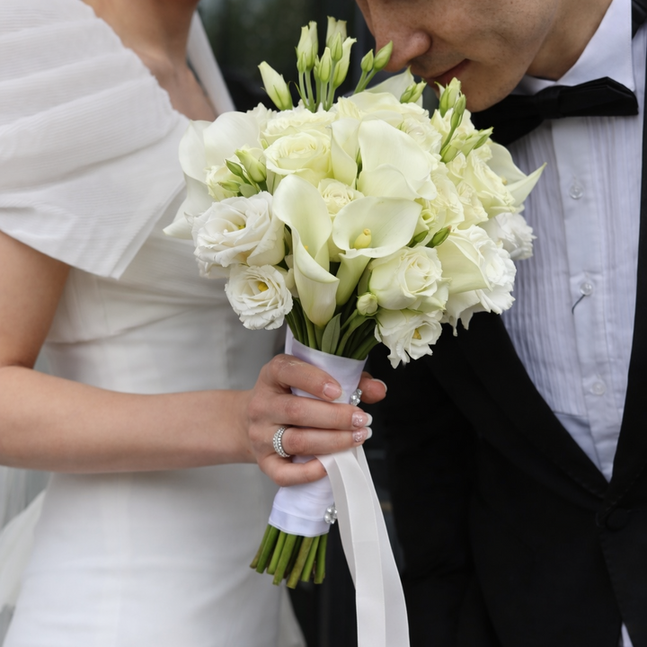 White Elegance Bridal Bouquet