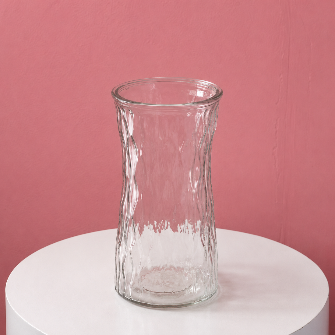 Clear Glass Vase Medium