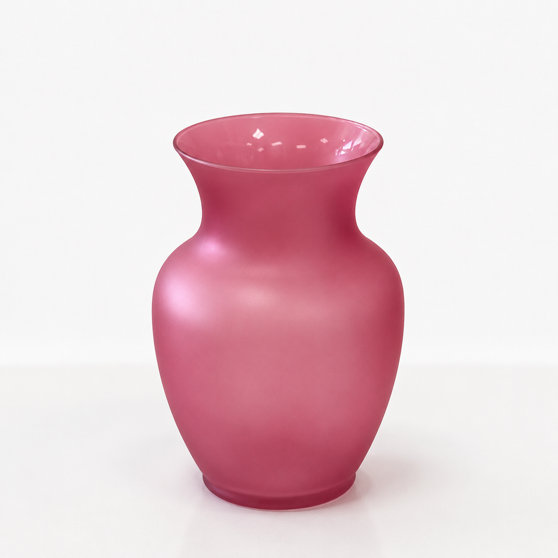 Pink Glass Small Vase