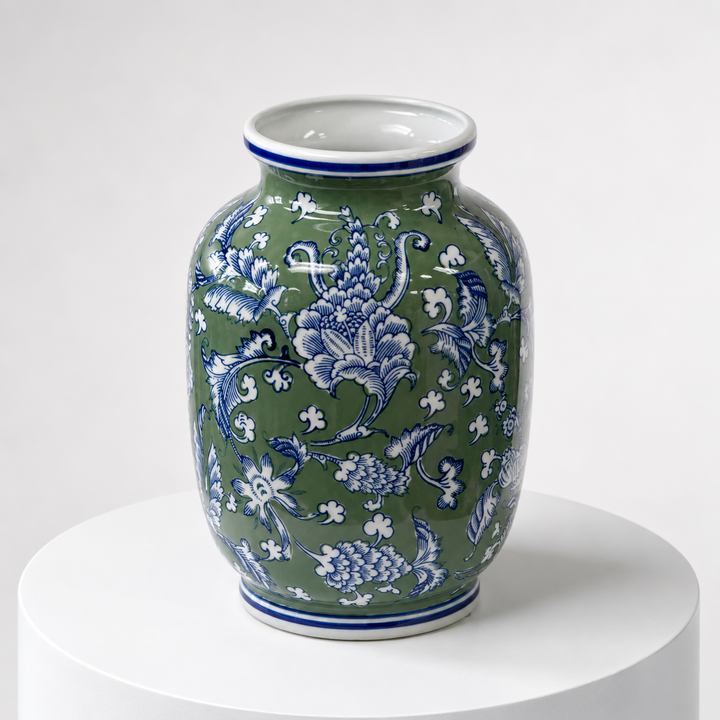 Ceramic Large Floral Vase