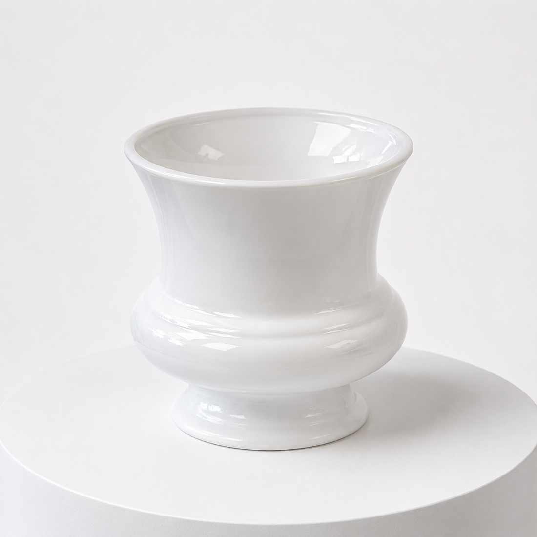 White Vase Medium