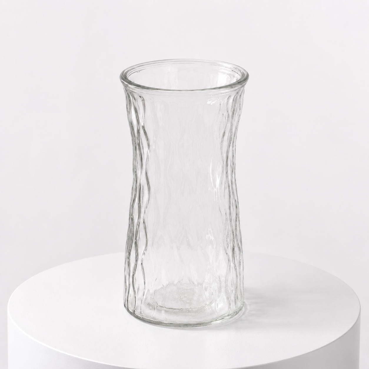 Clear Glass Vase Medium