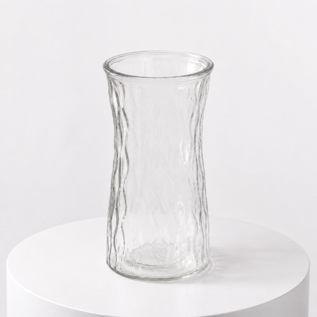 Clear Glass Vase Medium