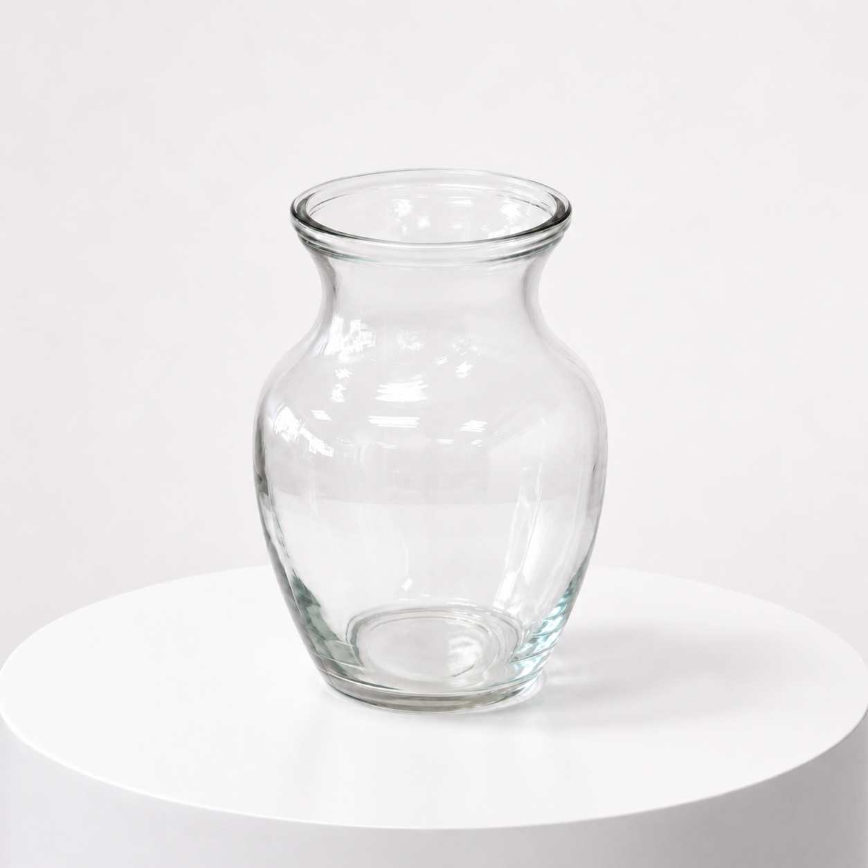 Clear Glass Vase Small
