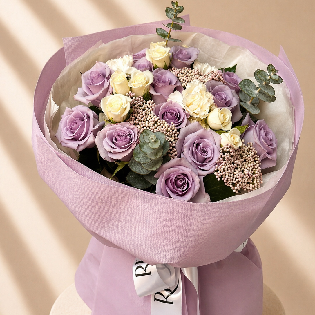 Lavender Roses Mix