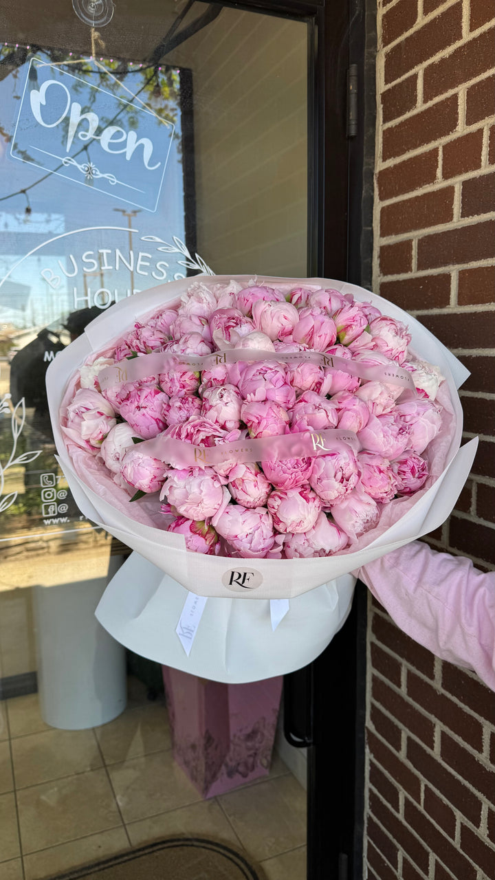 55 peonies