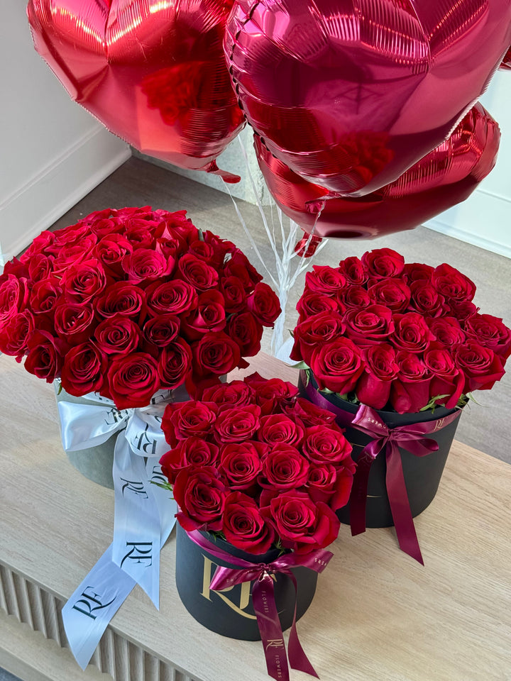 Rose Box Delight (Medium)