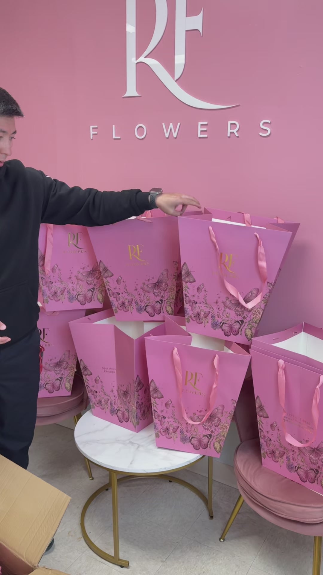 Bouquet Transportation Bag